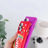 Cute Candy Silicone Shockproof Case for iPhone 14 13 12 series