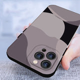 Cute Colorful Art Heart Pattern Matte Soft Silicone Case For iPhone 14 13 12 series