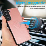 Magnetic Detachable Leather Wallet Card Slots Case For Samsung Galaxy S23 S22 S21 Ultra Plus