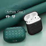 Luxury PU Silicone Protective Leather Case for Airpods