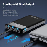 Dual USB Fireproof Power Bank 10000mAh