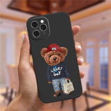 Cool Bear Case For iPhone 14 13 12 series