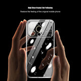 Fashion Gradient Color Big Window Transparent Armor Lanyard Case for iPhone 14 13 12 series