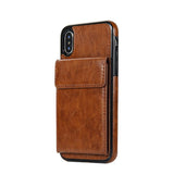 Brand New Business Flip Leather Case for iPhone X 8 7 8 Plus