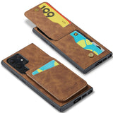 Flip Leather Card Slot Wallet Case for Samsung Galaxy S23 S22 Ultra Plus