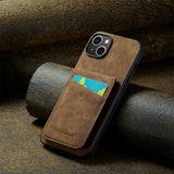Flip Leather Card Slot Wallet Case for iPhone 14 13 12 series