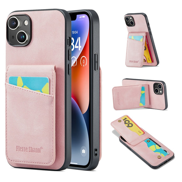 Flip Leather Card Slot Wallet Case for iPhone 14 13 12 series