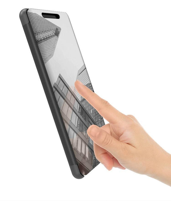 Flip Mirror Smart Clear View Case For Sony Xperia XZ3