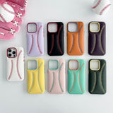 Hand Stitched Baseball Luxury Leather Creative Case For iPhone 14 13 12 Series