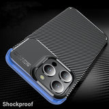 Shockproof TPU Silicone Premium Case For iPhone 15 series