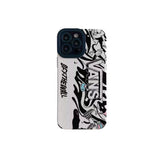 Sport Lover Vans Street Style Black White TPU Case ForiPhone 14 13 12 series