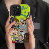 Cool Color Cartoon Camera Protection TPU Case For iPhone 14 13 12 series