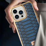 Luxury Leather Pattern Case for iPhone 14 13 12 Series