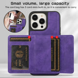 2024 Detachable Card Slots Wallet Magsafe Leather Case For iPhone 15 14 13 12 Series
