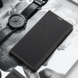 Magnetic Folio Leather Flip Wallet Card Slot Case For S23 Ultra Plus