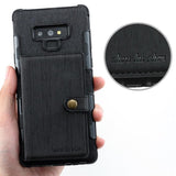For Samsung Note 9 Case PU Leather Flip Case With Pocket