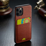 Luxury Leather Card Holder Wallet Case Cover For iPhone 11 11 Pro 11 Pro Max