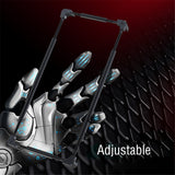 Creative Adjustable Stainless Aluminum Mechanical Metal Bumper Case For iPhone 14 13 12 series