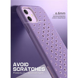 Sport Premium Hybrid Liquid Silicone Rubber + PC Cover With Built in Screen Protector For iPhone 11 Series