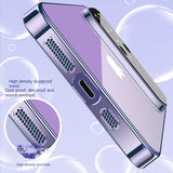 Luxury Transparent Slim Magsafe Magnetic Hard PC Case With Lens Protection For iPhone 14 13 12 Series