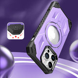 Armor Shockproof Magsafe Magnetic Invisible Stand Holder Cases For iPhone 14 13 12 series