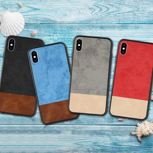 For iPhone X XS XS Max 7 8 Plus Soft TPU Back Cover