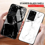 Fashion Luxury Tempered Glass Waterproof Case For Samsung S20 Series