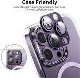 Metal Camera Lens Tempered Glass Protector For iPhone 14 13 12 series
