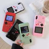Retro Tetris Game Back Cover Colorful Display Ultra-thin Shockproof Case For iPhone 11 Pro MAX