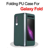 Luxury PU Leather Matte Case for Galaxy Fold W20 W2020