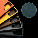 Premium Leather Shockproof Cases With Camera Lens Protection For Samsung Galaxy S23 Ultra Plus