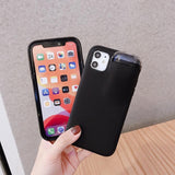 Case with Headphone Storage for iPhone 11 11 Pro 11 Pro Max X XR XS XS Max