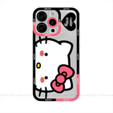 Hello Kitty Sanrio Kuromi Melody Silicone Case For iPhone 14 13 12 series