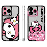 Hello Kitty Sanrio Kuromi Melody Silicone Case For iPhone 14 13 12 series