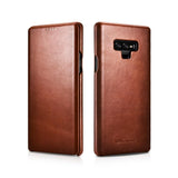 High Quality Handmade Genuine Vintage Leather Case For Galaxy Note 9