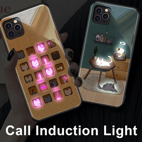 Sound Control Light Phone Case For Phone 11 Series
