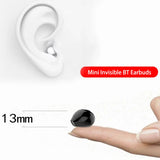 Invisible Mini Bluetooth 5.2 TWS Wireless Touch Earphones For Entertainment Sport Games