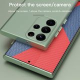 Matte Transparent Soft Silicone Case for Samsung S23 S22 S21 Ultra Plus