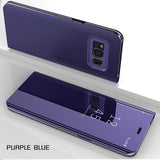 New Smart Flip Case For Samsung Galaxy S9 S9 Plus S8 Plus Note 8