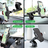 Car Phone Holder Adjustable For iPhone 8 X Samsung GPS Windshield