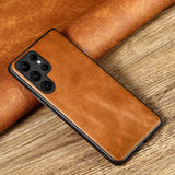 Premium Leather Shockproof Case for Samsung S23 S22 S21 Ultra Plus
