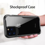Shockproof Armor Case Transparent Luxury Silicone Cover For iPhone 11 11 Pro 11 Pro Max