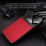 Leather Glossy Shockproof Case For Samsung Galaxy S23 series