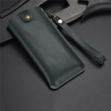 Business Leather Storage Bag Shockproof Case for Samsung Galaxy Fold