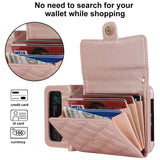 Long Lanyard Wallet Card Slot Crossbody Leather Case For Samsung Galaxy Z Flip 4 3