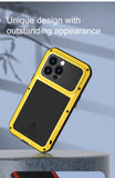 Waterproof Aluminum Gorilla Metal Armor Case For iPhone 14 13 12 series