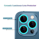 Luminous Lens Protector Ceramic Ring Tempered Glass Camera Case for Samsung Galaxy S23 series
