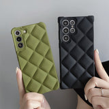 3D Diamond Silicone Case for Samsung S22 S21 Series