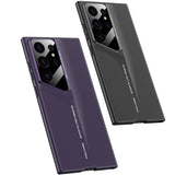 Luxury Blade Design Shockproof Hard PC Case for Samsung Galaxy S24 S23 Ultra