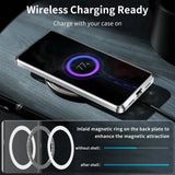 Magsafe Metal Bumper Safety Lock Frosted Case With Camera Lens Protection For Galaxy S24 S23 S22 S21 series